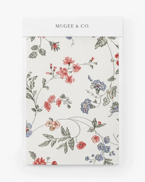 Kittredge Floral Wallpaper Swatch|McNeil Printing, Inc Discount