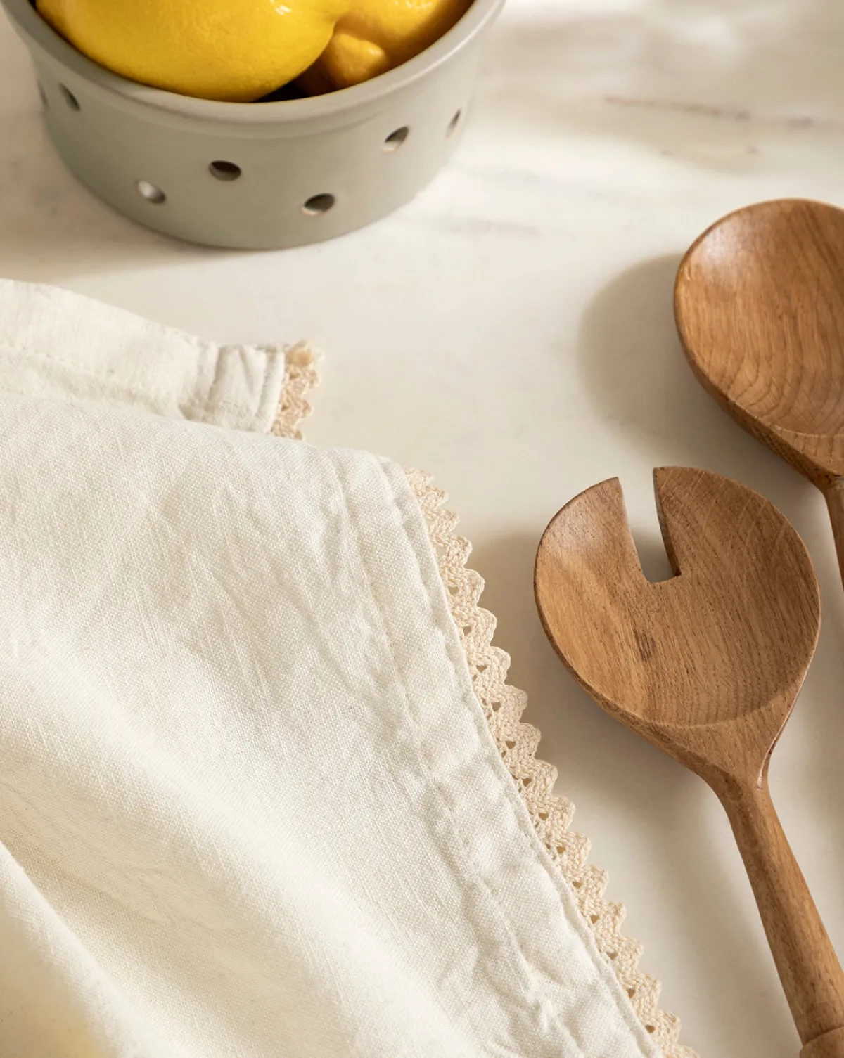 Lace Tea Towels (Set of 2)|Indaba New