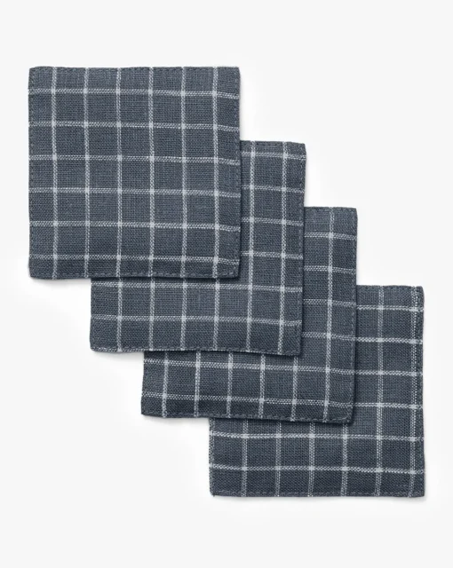 Lancaster Linen Coaster (Set of 4)|Fog Linen dba Notebooks Co. LTD