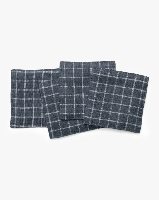 Lancaster Linen Coaster (Set of 4)|Fog Linen dba Notebooks Co. LTD