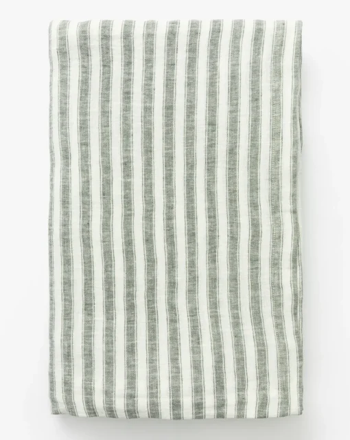 Larkin Stripe Tablecloth|Vini Exports Clearance