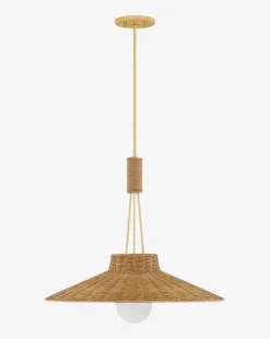 Laudine Wicker Pendant|Hudson Valley Lighting Discount