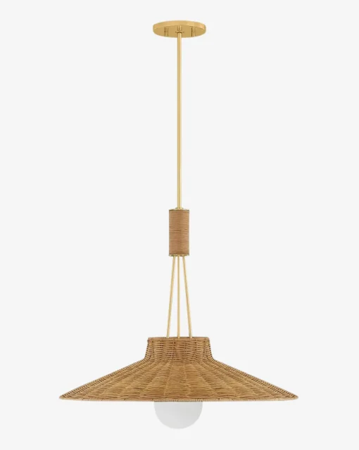 Laudine Wicker Pendant|Hudson Valley Lighting Discount