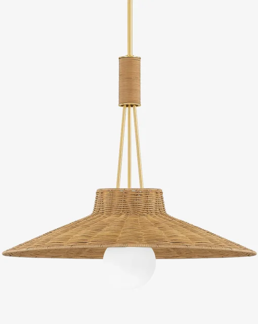 Laudine Wicker Pendant|Hudson Valley Lighting Discount