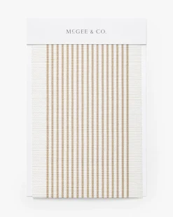 Leah Striped Sisal Wallpaper Swatch|York Wallcoverings Sale
