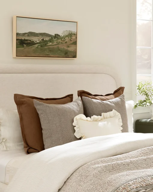 Liam Double Flange Pillow Cover|Renuka Inc. Discount