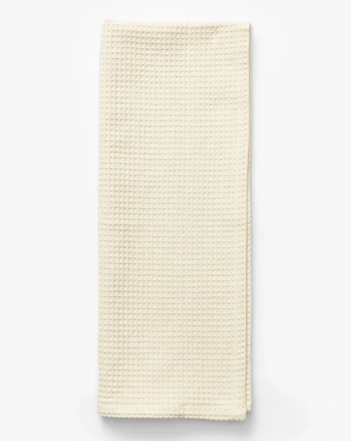 Linen Blend Waffle Tea Towel|Creative Co-op Online