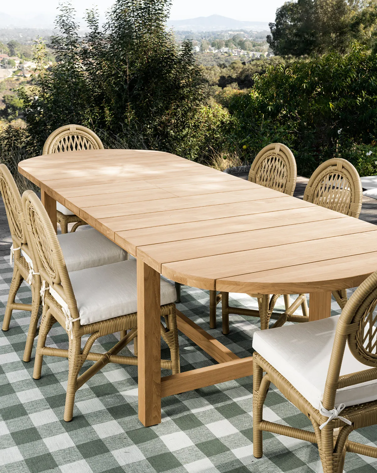 Linwood Teak Extension Dining Table|Makerspalm Outlet