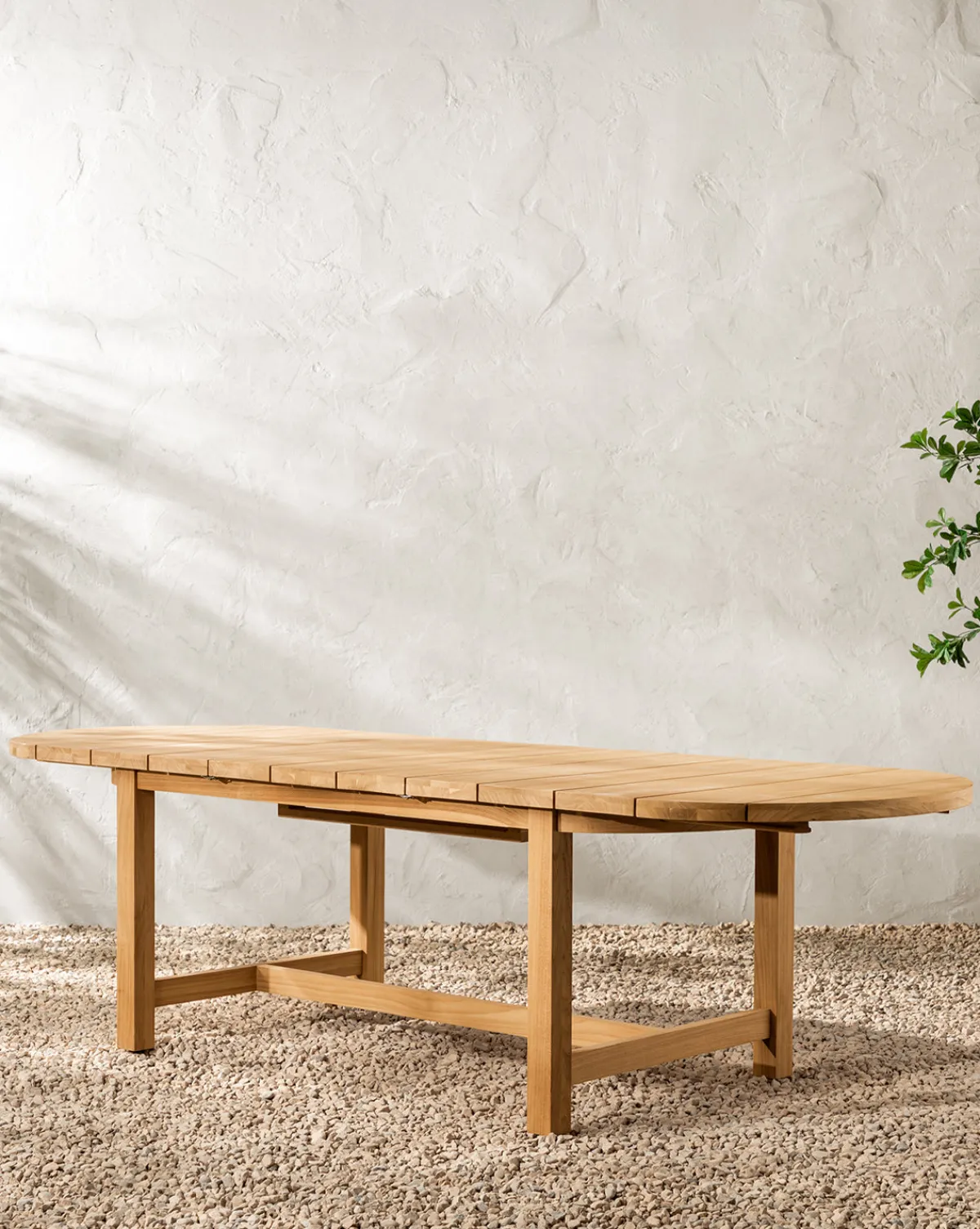Linwood Teak Extension Dining Table|Makerspalm Outlet