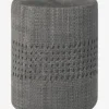 Longmont Suede Ottoman|Made Goods Best