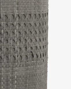 Longmont Suede Ottoman|Made Goods Best