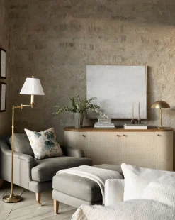 Lucille English Roll Arm Lounge Chair|Community Outlet