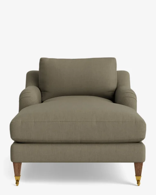 Lucille English Roll Arm Lounge Chair|Community Outlet