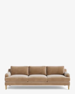 Lucille English Roll Arm Sofa 90.5
