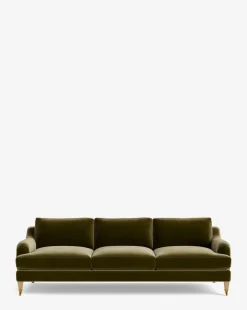 Lucille English Roll Arm Sofa 90.5