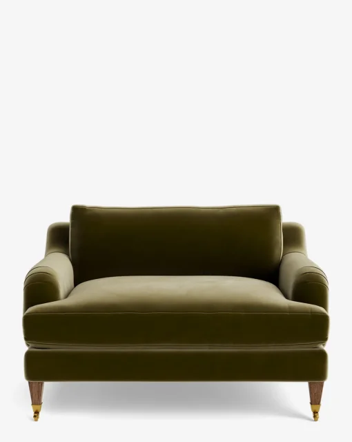 Lucille English Roll Arm Chair and a Half|Community Discount