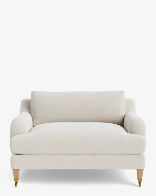 Lucille English Roll Arm Chair and a Half|Community Discount