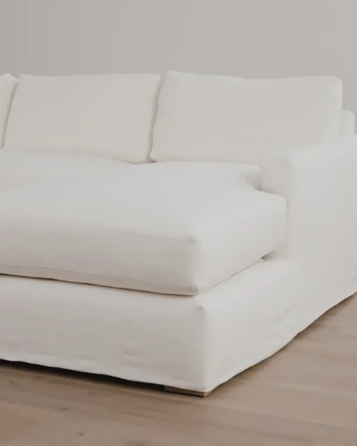 Macy Slipcover Chaise Sectional 101"|Community Best