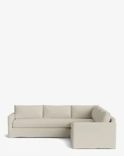 Macy Slipcover L Sectional 108