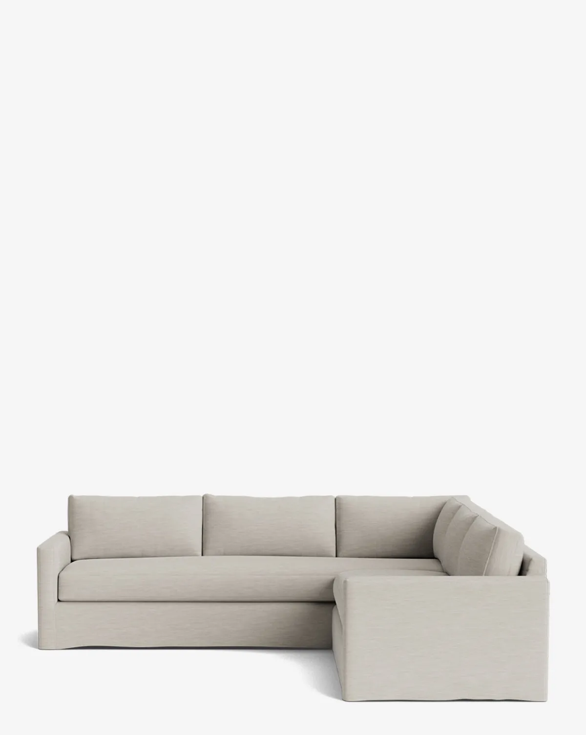 Macy Slipcover L Sectional 108"|Community Hot
