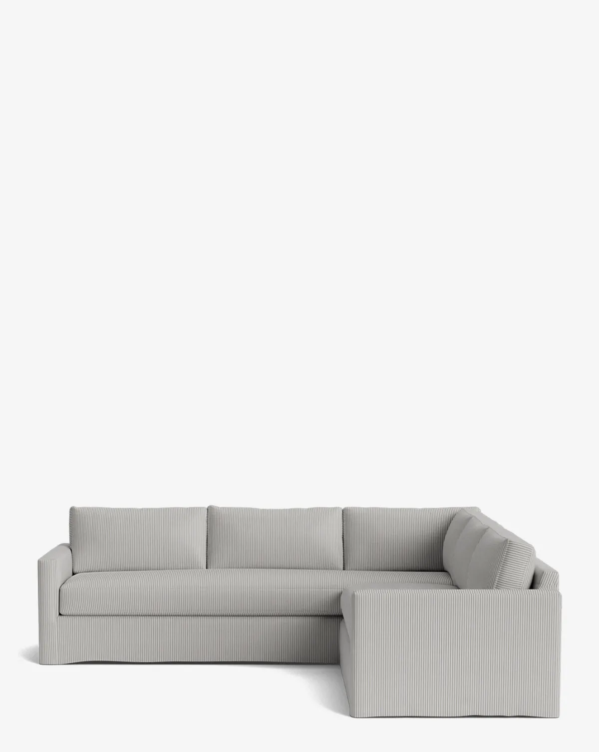 Macy Slipcover L Sectional 108"|Community Hot