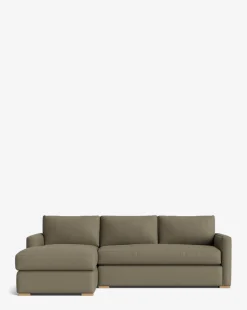 Macy Upholstered Chaise Sectional 101