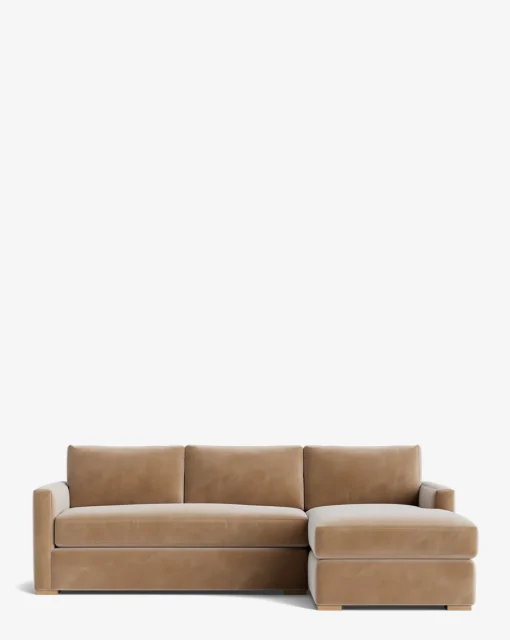 Macy Upholstered Chaise Sectional 101"|Community Hot
