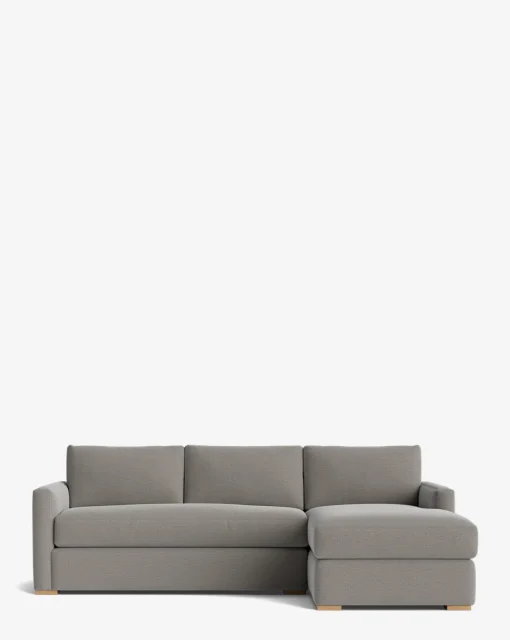 Macy Upholstered Chaise Sectional 101"|Community Hot