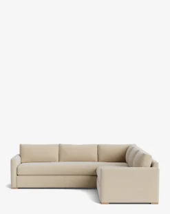 Macy Upholstered L Sectional 108
