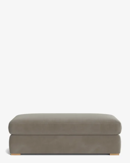 Macy Upholstered Ottoman|Community Hot