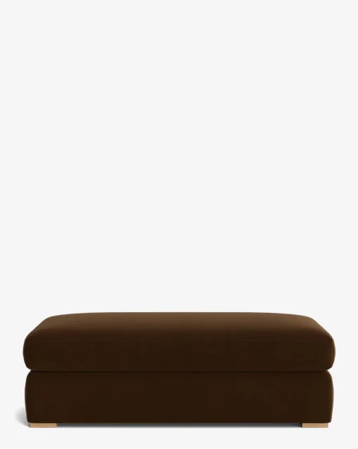 Macy Upholstered Ottoman|Community Hot