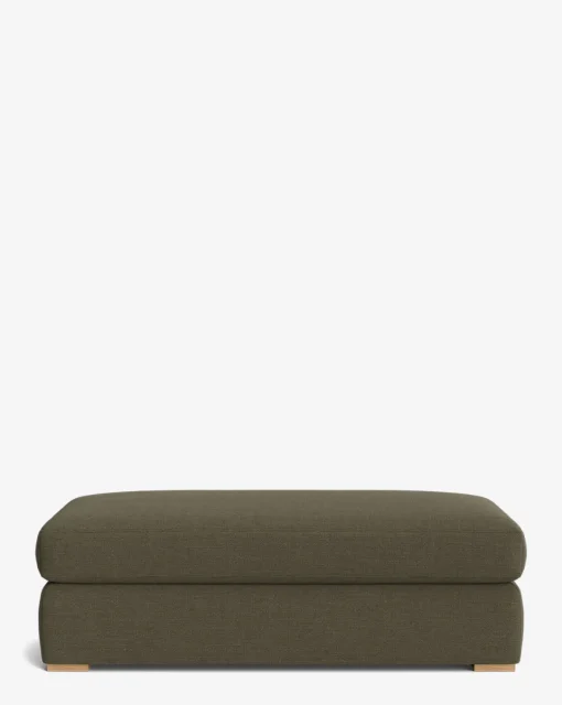 Macy Upholstered Ottoman|Community Hot