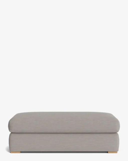Macy Upholstered Ottoman|Community Hot