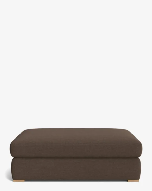 Macy Upholstered Ottoman|Community Hot