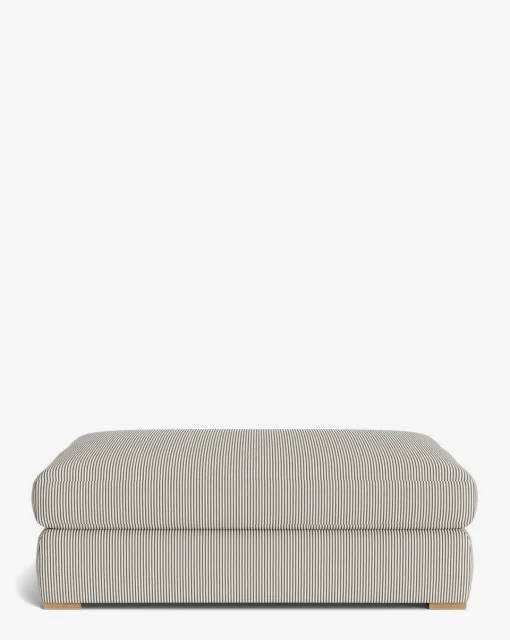 Macy Upholstered Ottoman|Community Hot