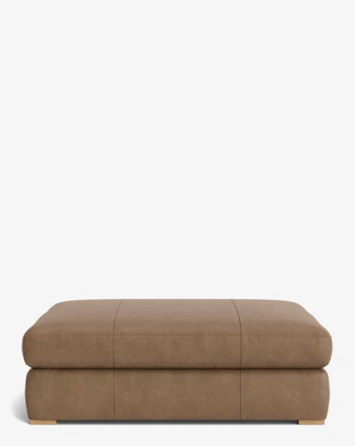 Macy Upholstered Ottoman|Community Hot