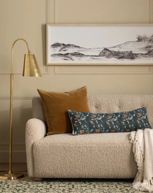 Magda Settee 65.25"|Makerspalm