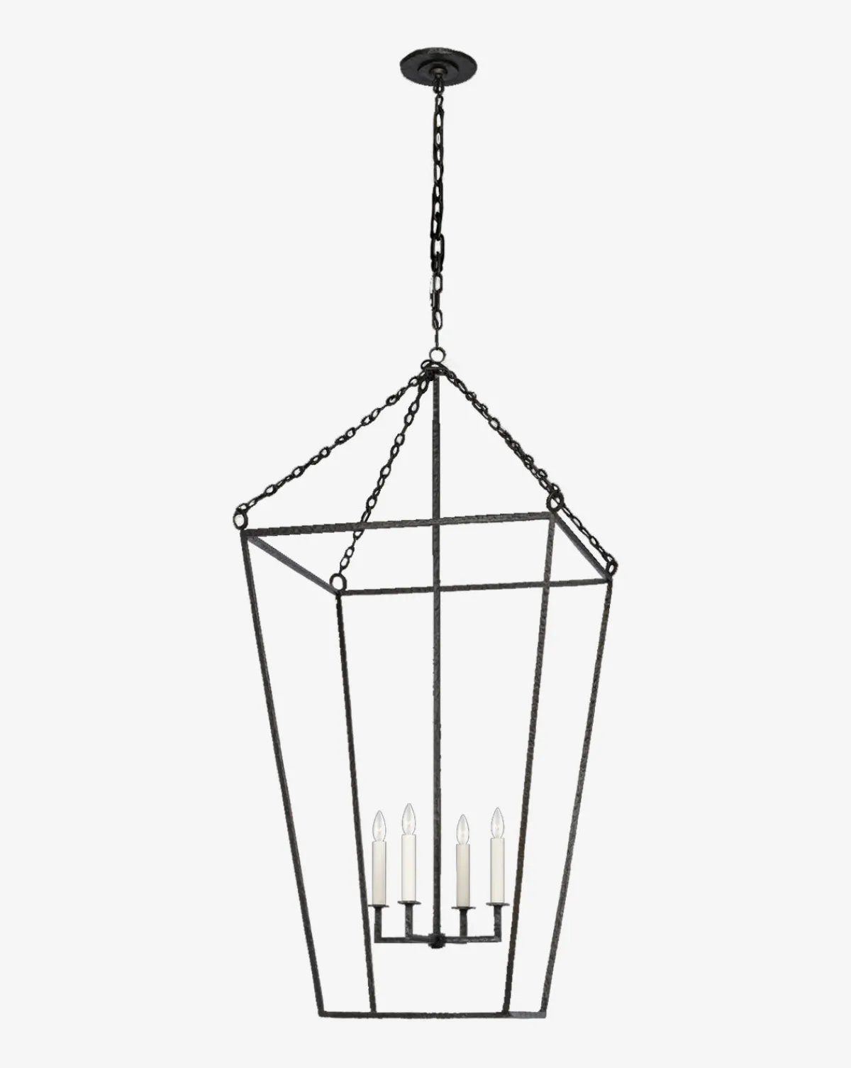 Malloy Open Frame Forged Lantern|Visual Comfort & Co. Signature Online