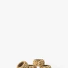 Mango Wood Bead Napkin Rings (Set of 4)|Creative Co-op Sale