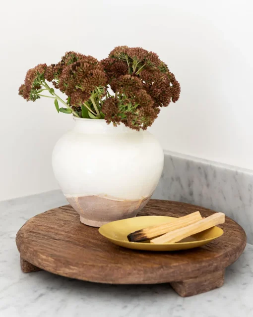 Mango Wood Carved Pedestal|GOEL EXPORTS Online