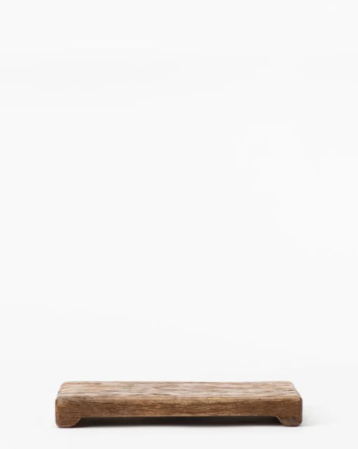Mango Wood Rectangular Pedestal|GOEL EXPORTS Discount