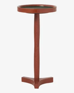 McCoy Leather Side Table|Made Goods Online