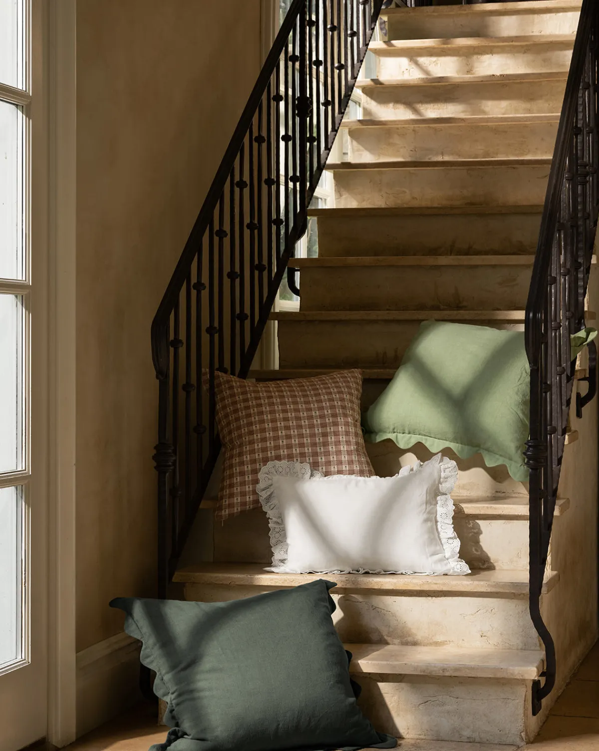 x Loeffler Randall Colette Scallop Border Pillow Cover|McGee & Co. Hot