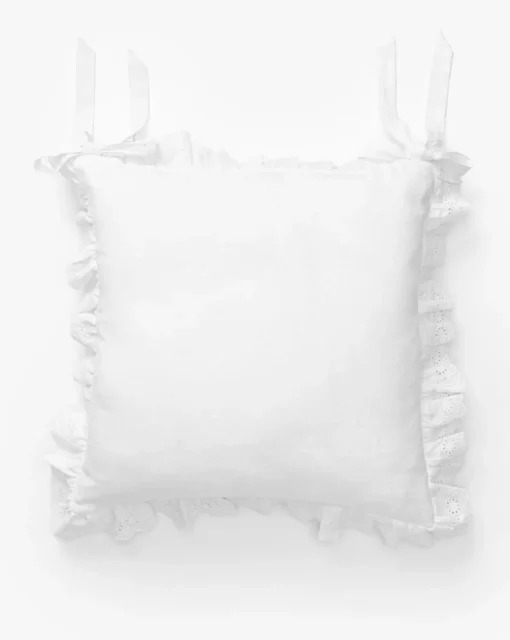x Loeffler Randall Delilah Broderie Trim Seat Cushion|McGee & Co. Clearance