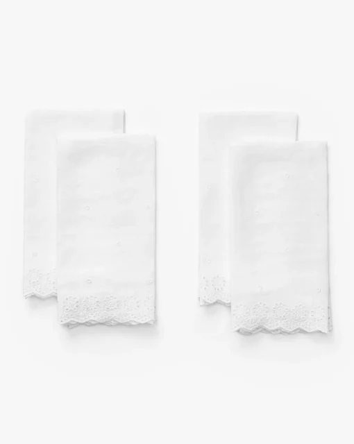 x Loeffler Randall Delilah Broderie Napkins (Set of 4)|McGee & Co. Discount