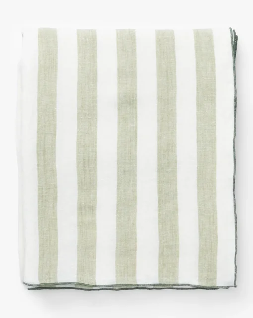 Melrose Striped Tablecloth|Vini Exports