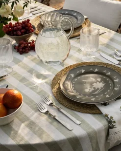 Melrose Striped Tablecloth|Vini Exports