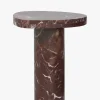 Merlot Marble End Table|Four Hands Clearance