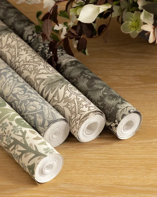 Morris & Co. x McGee & Co. Blackthorn Wallpaper|Sanderson Design Group, Inc. New