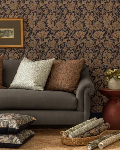 Morris & Co. x McGee & Co. Chrysanthemum Wallpaper|Sanderson Design Group, Inc. Online